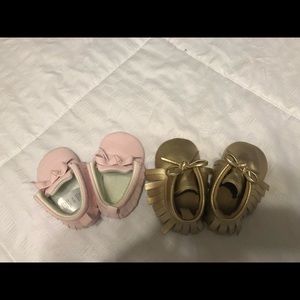 Baby girl moccasins